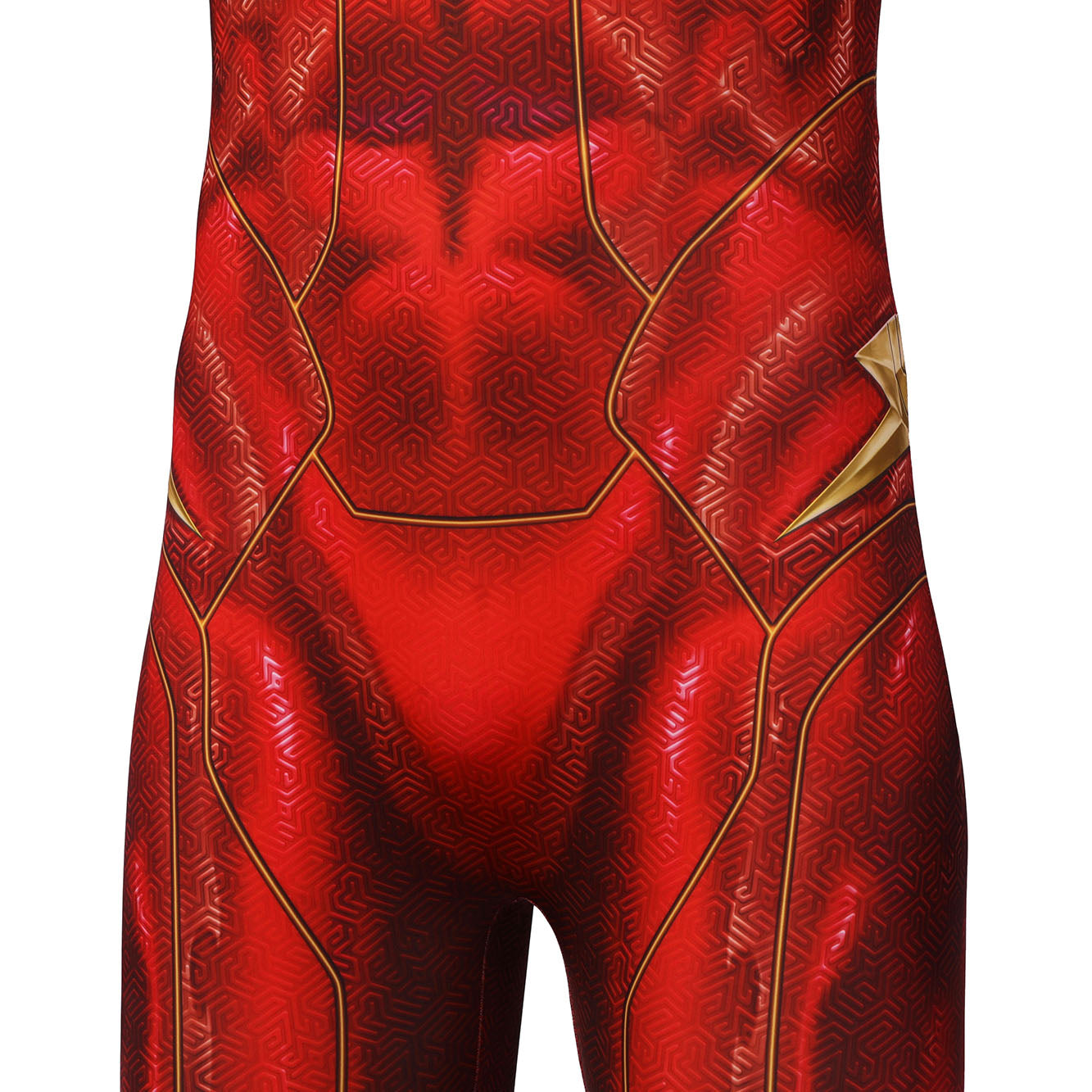 [ylevol] Flashpoint Barry Allen The Flash Jumpsuit with Mask Cosplay Costumes