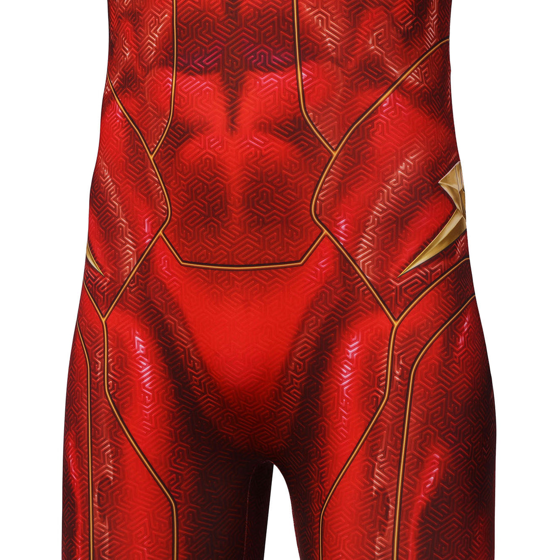 [ylevol] Flashpoint Barry Allen The Flash Jumpsuit with Mask Cosplay Costumes