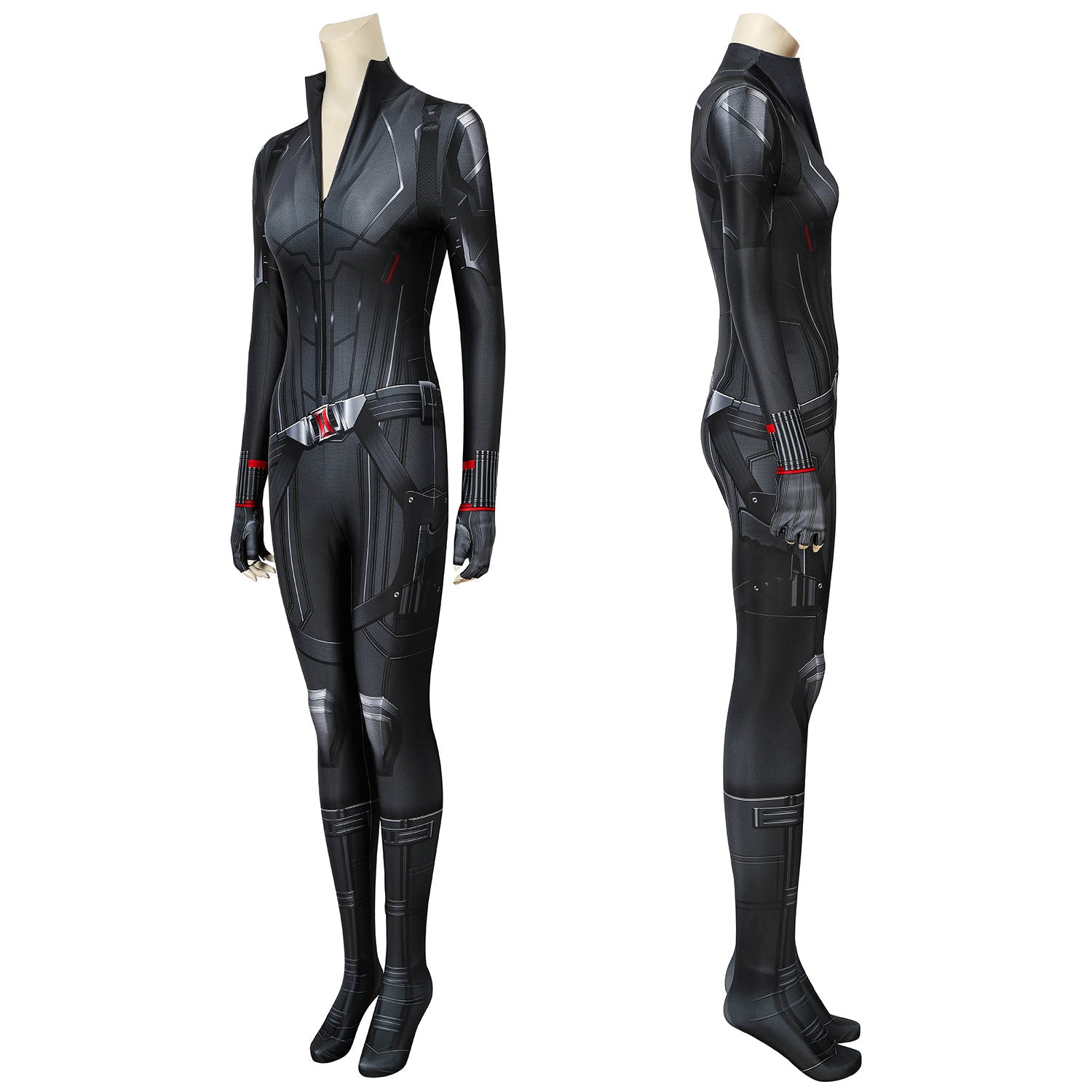 [ylevol] Avengers 4 Black Widow Natasha Romanoff Jumpsuit Cosplay Costumes