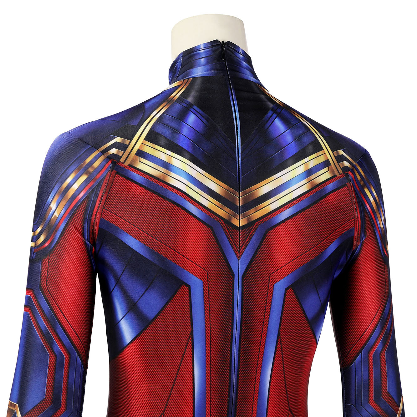 [ylevol] Avengers Endgame Captain Marvel Carol Danvers Jumpsuit with Mask Costumes