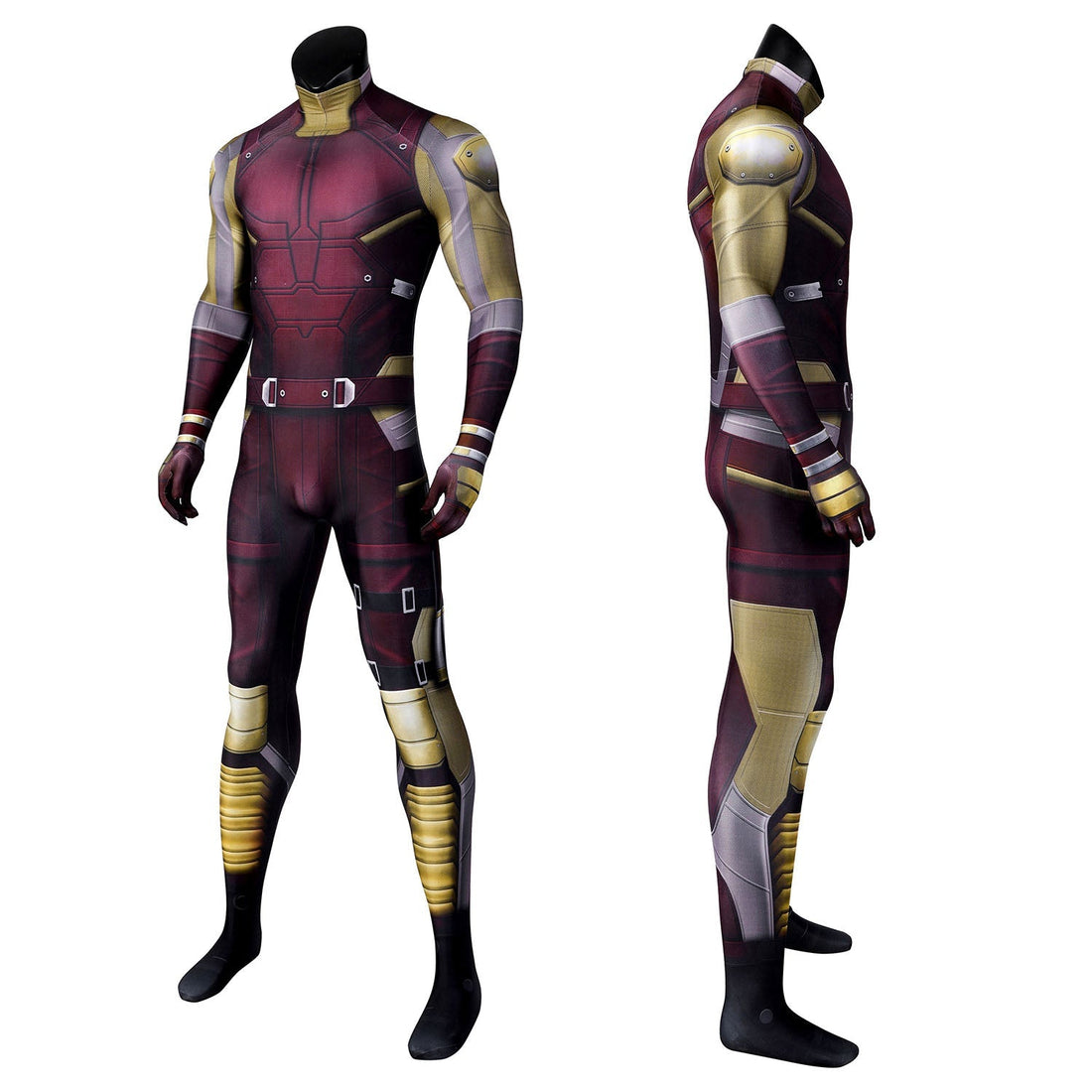 [ylevol] She-Hulk Daredevil Bodysuit Male Jumpsuit with Helmet Cosplay Costumes