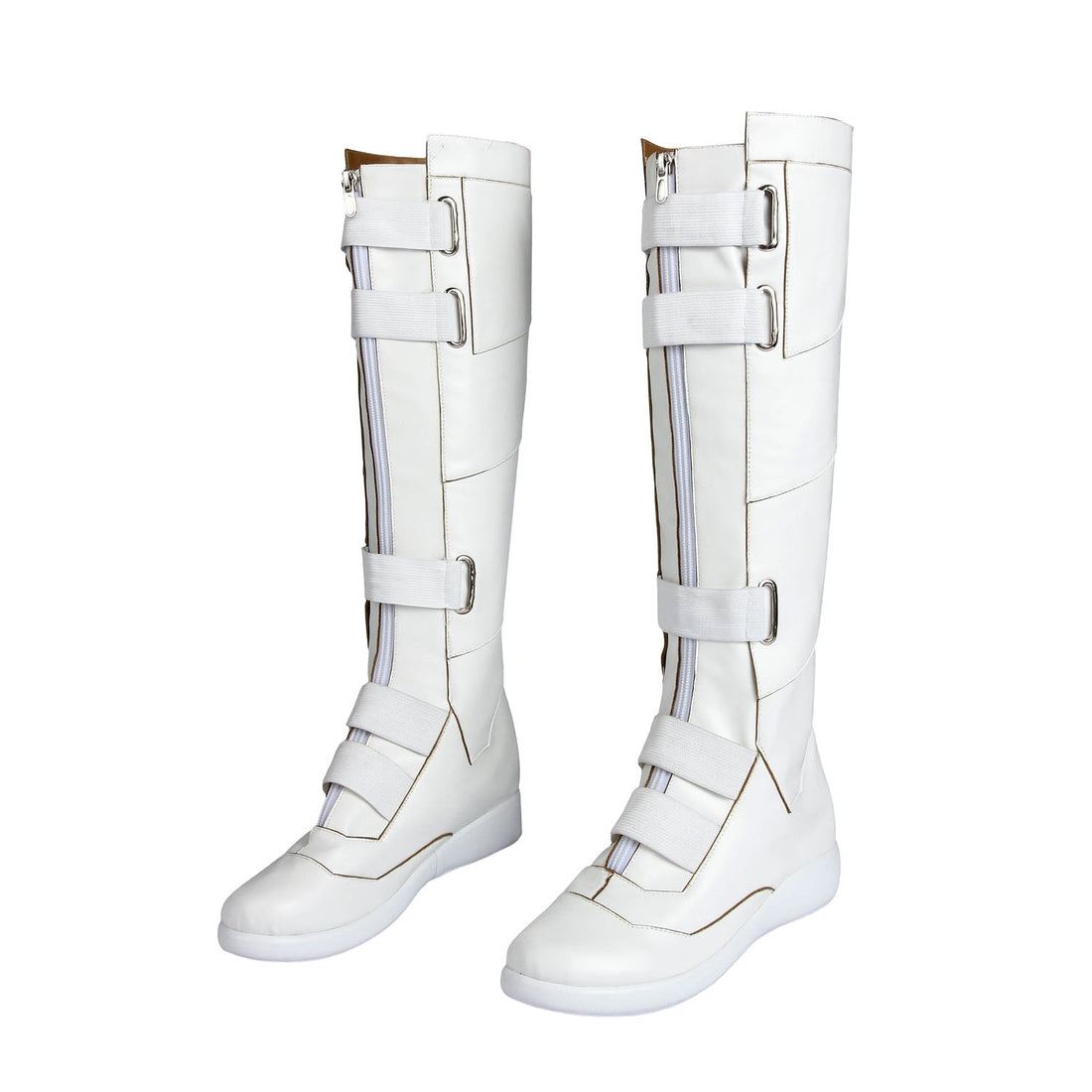 [ylevol] Black Widow Natasha Romanoff White Suit Female Cosplay Costumes