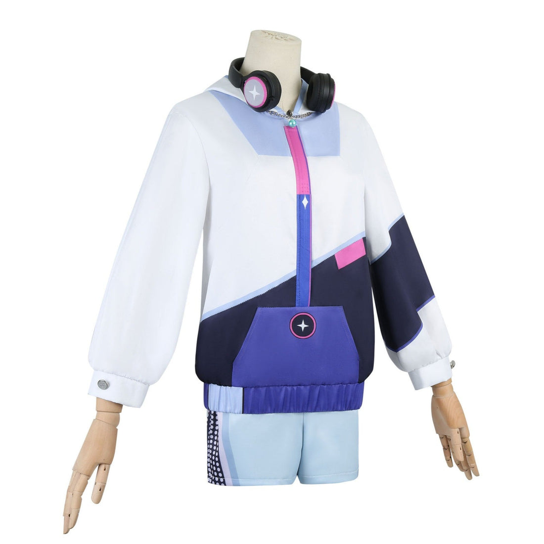 [ylevol] Game Genshin Impact ANTA X Qiqi Jacket Fullset Cosplay Costumes