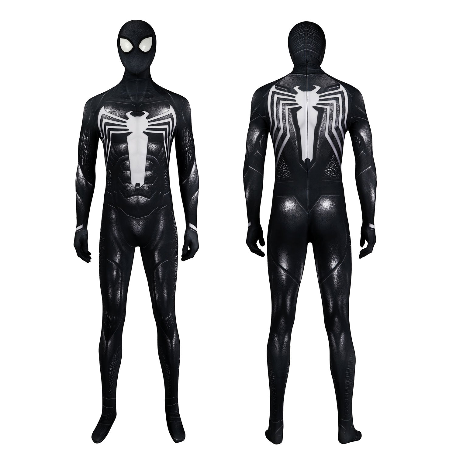 [ylevol] Marvel's Spider-Man 2 Venom Black Suit Male Jumpsuit Cosplay Costumes