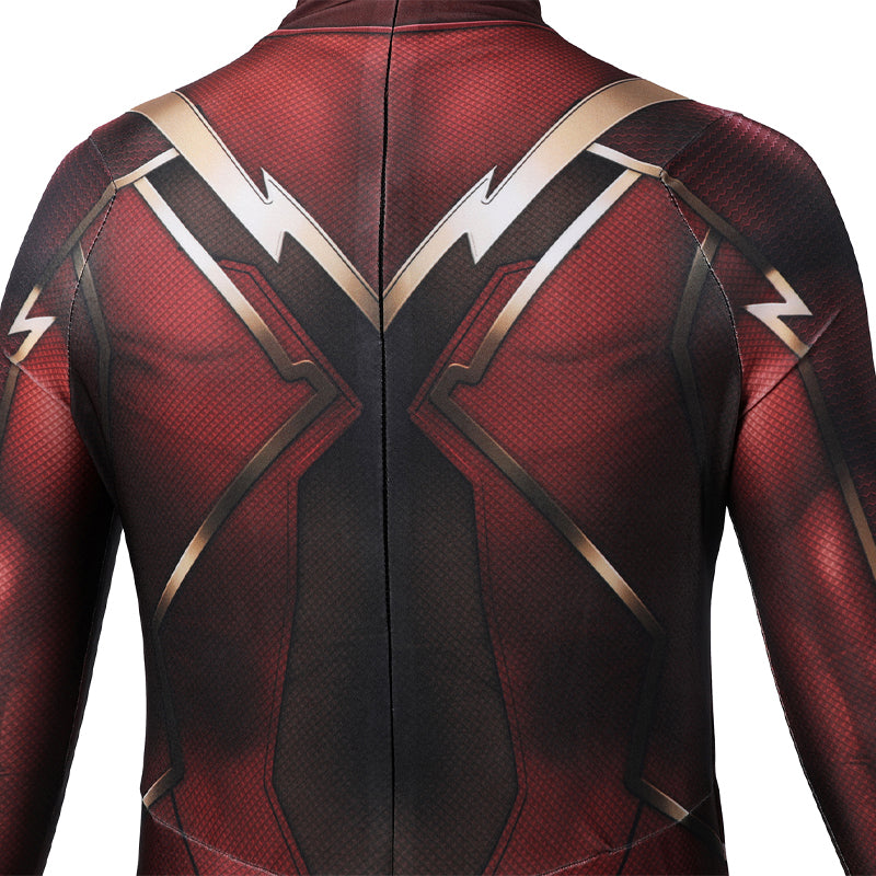[ylevol] Injustice 2 The Flash Jumpsuit Kids Cosplay Costumes
