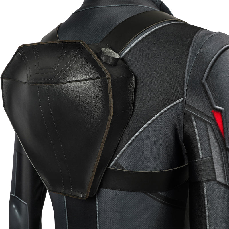 [ylevol] Black Widow Natasha Romanoff Black Suit Jumpsuit Cosplay Costumes