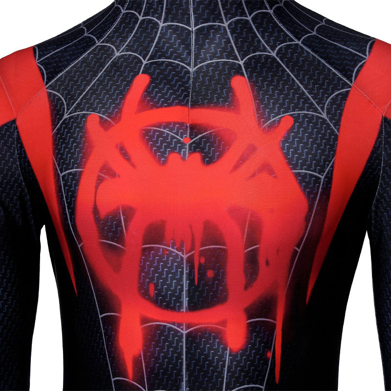 [ylevol] Spider-Man Into the Spider-Verse Miles Morales Jumpsuit Cosplay Costumes