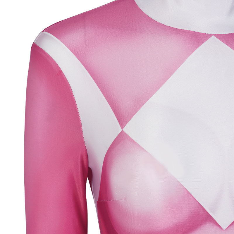 [ylevol] Mighty Morphin Power Rangers Ptera Ranger Pink Ranger Costumes