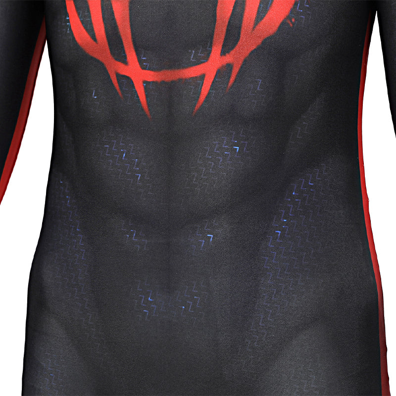 [ylevol] Spider-Man Across The Spider-Verse Miles Morales Kids Jumpsuit Costumes