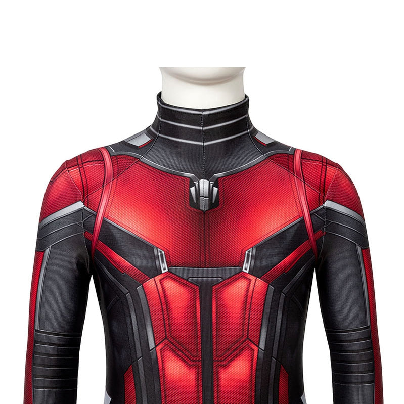 [ylevol] Ant-Man and the Wasp Kids Jumpsuit with Mask Cosplay Costume