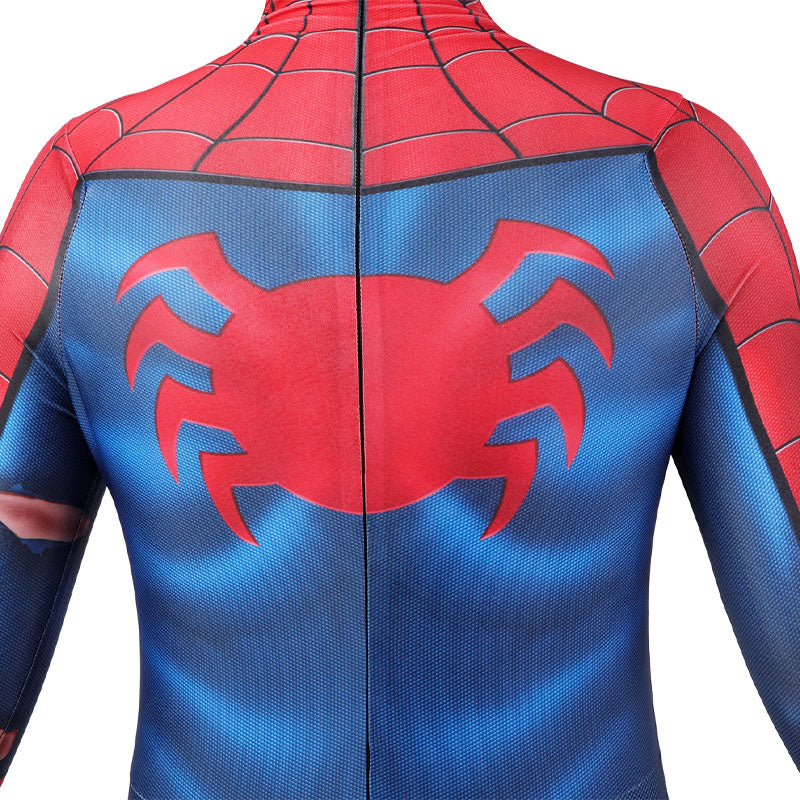 [ylevol] Spider-Man PS5 Classic Suit Damaged Kids Jumpsuit Cosplay Costumes