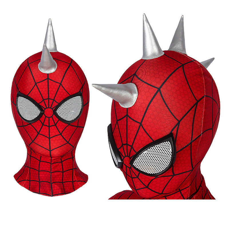 [ylevol] Spider-Man PS4 Spider-Punk Suit Kids Jumpsuit Cosplay Costumes