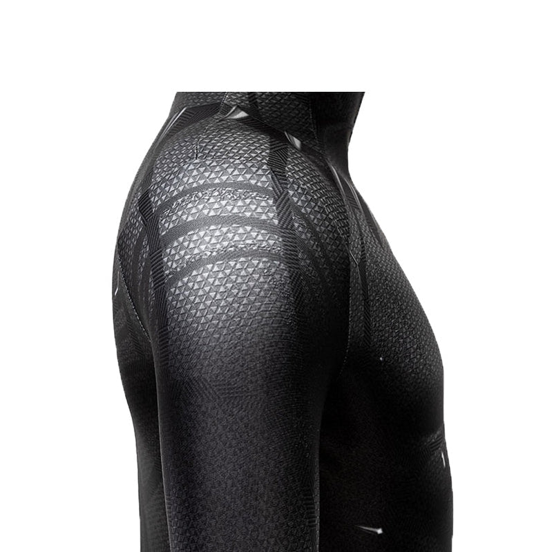 [ylevol] Captain America Civil War Black Panther Kids Jumpsuit with Mask Costume