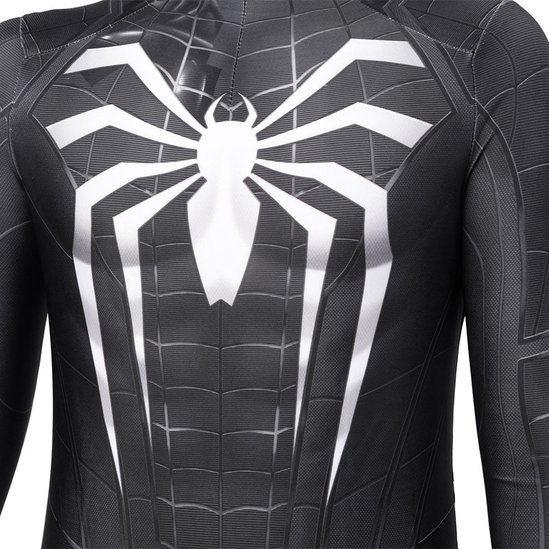 [ylevol] Spider-Man PS5 Miles Morales Symbiote Suit Kids Jumpsuit Costumes