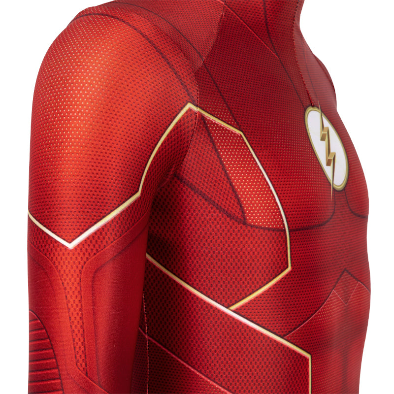 [ylevol] The Flash Season 6 Barry Allen Kids Jumpsuit Cosplay Costumes