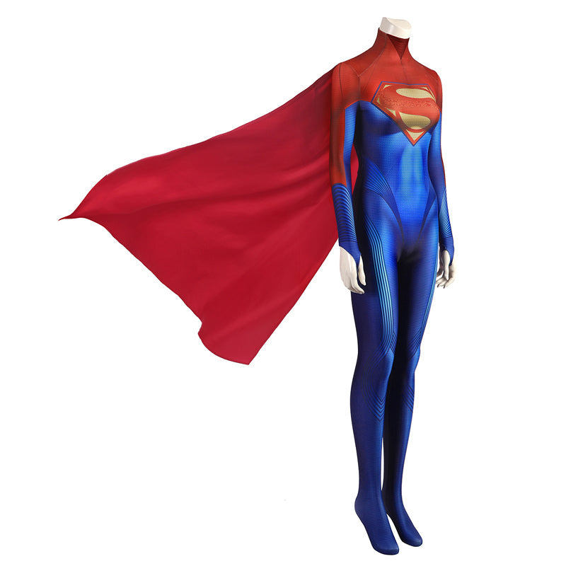 [ylevol] The Flash 2022 Flashpoint Supergirl Jumpsuit Cosplay Costumes