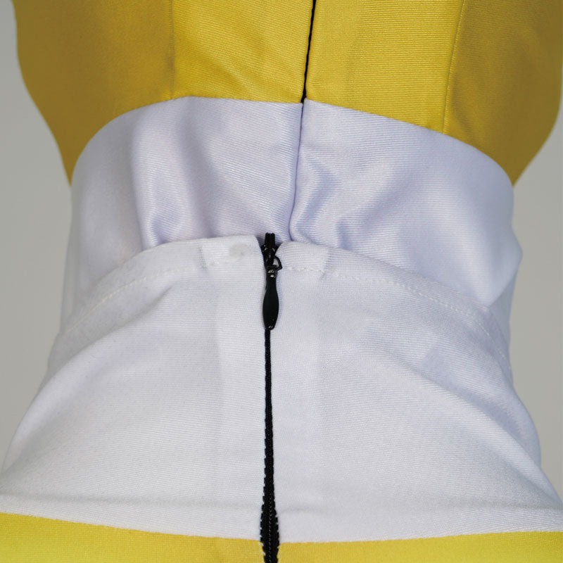 [ylevol] Mighty Morphin Power Rangers Dime Tribe Knight Boi Yellow Cosplay Costumes