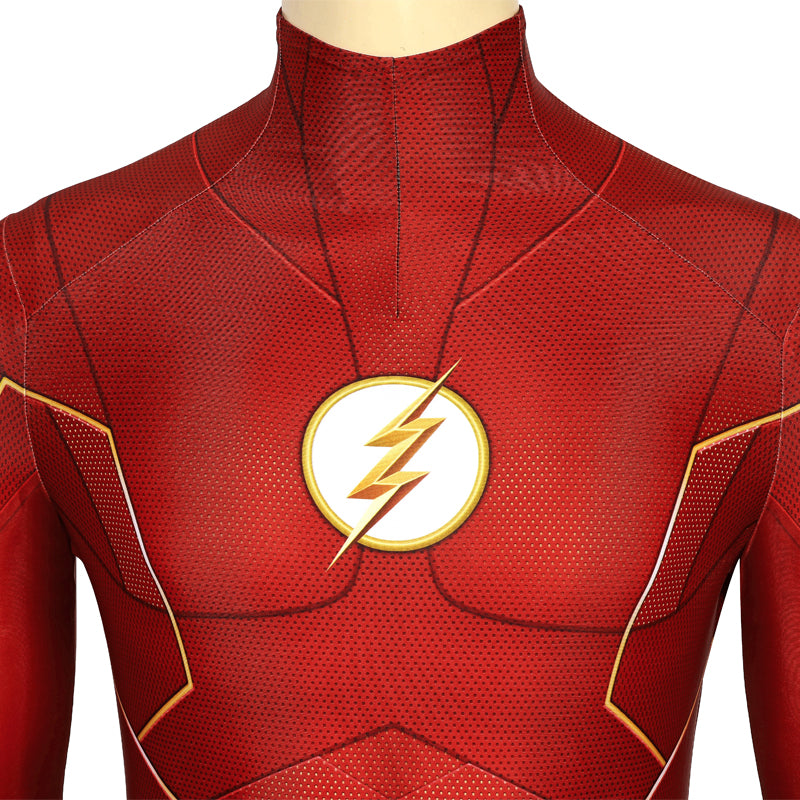 [ylevol] The Flash Season 6 Barry Allen Jumpsuit Cosplay Costumes