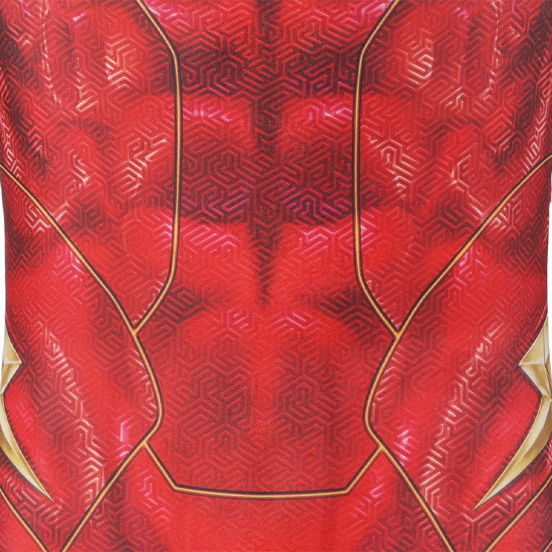 [ylevol] Flashpoint Barry Allen The Flash Kids Jumpsuit Cosplay Costumes