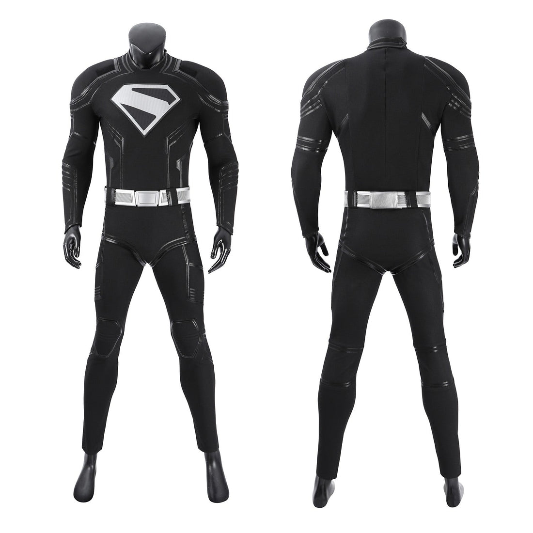 [ylevol] Superman Legacy Clark Kent Black Suit Top Cosplay Costumes
