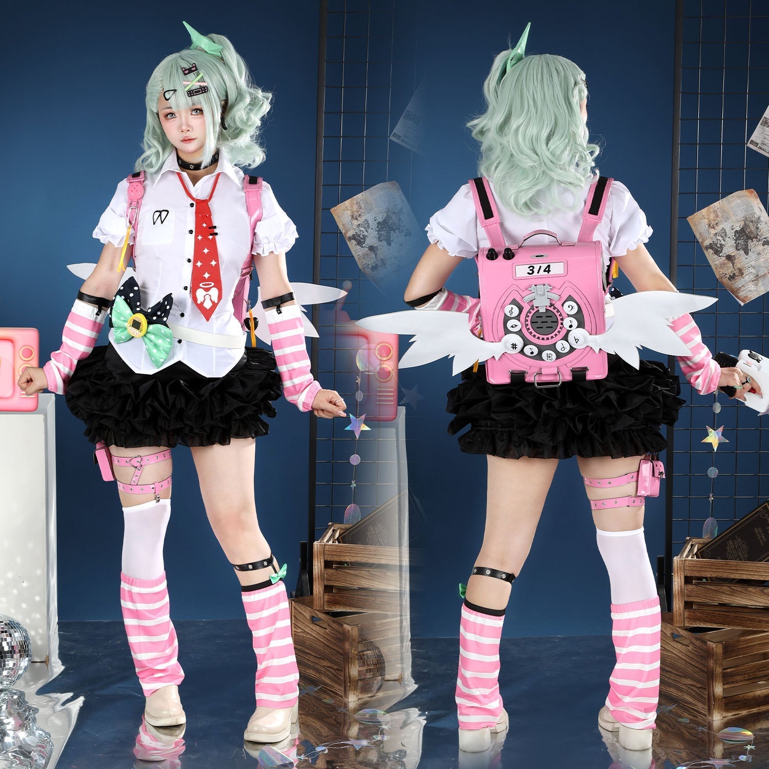 [ylevol] Game Zenless Zone Zero Chisaleimi‌‌ Full Set Cosplay Costumes