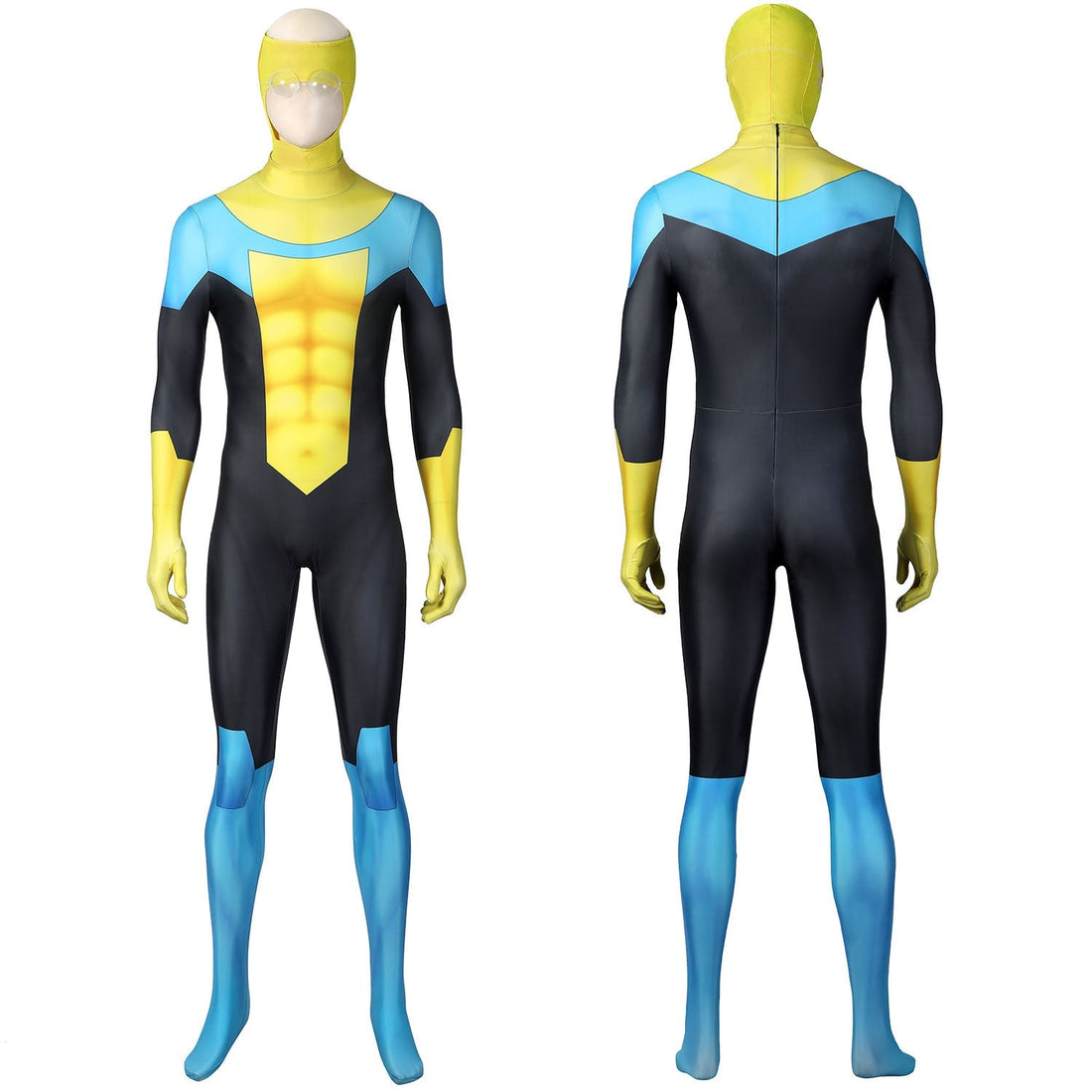 [ylevol] Invincible Mark Grayson Male Jumpsuit with Mask Cosplay Costumes