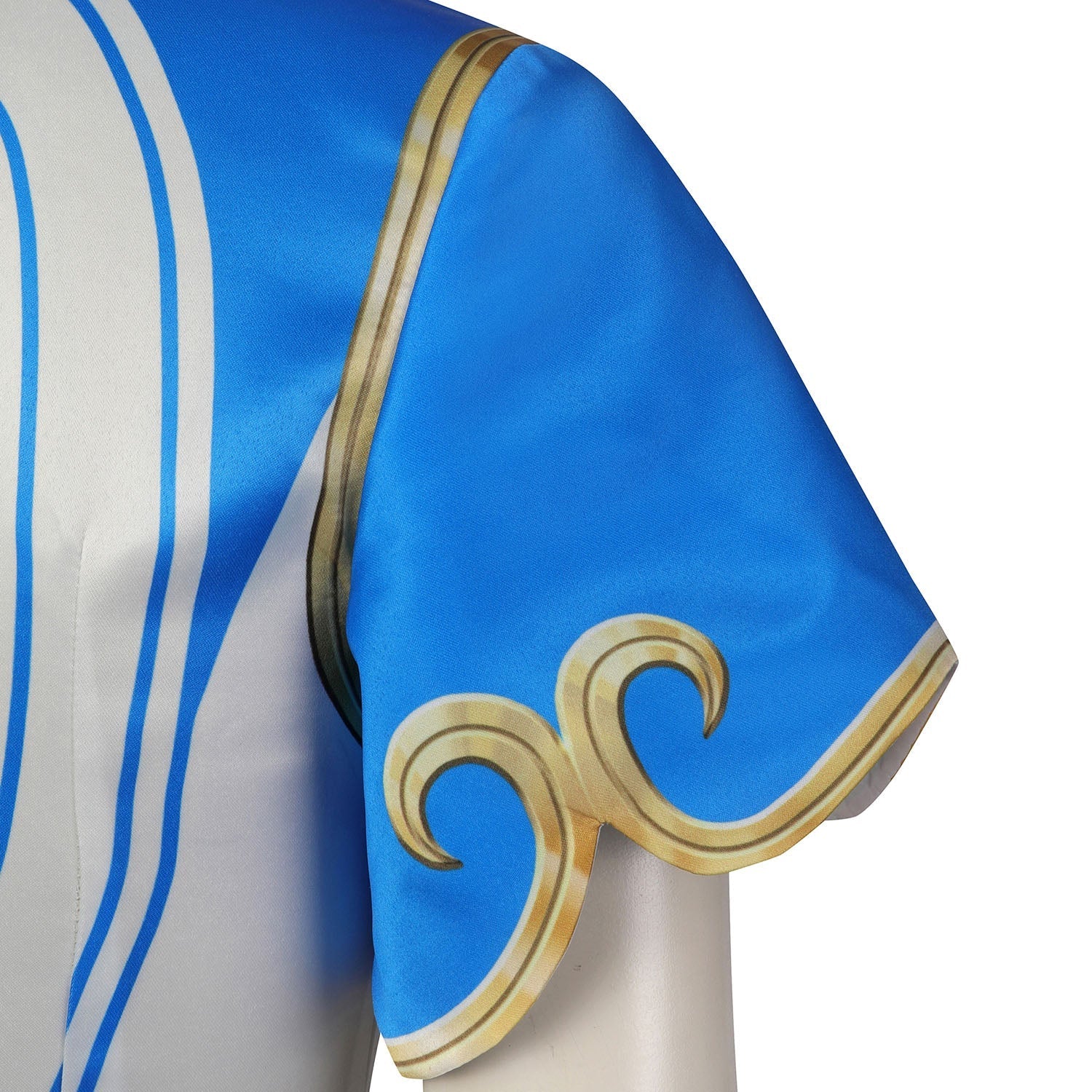 [ylevol] Street Fighter 6 Chun Li Female Blue and White Cosplay Costumes