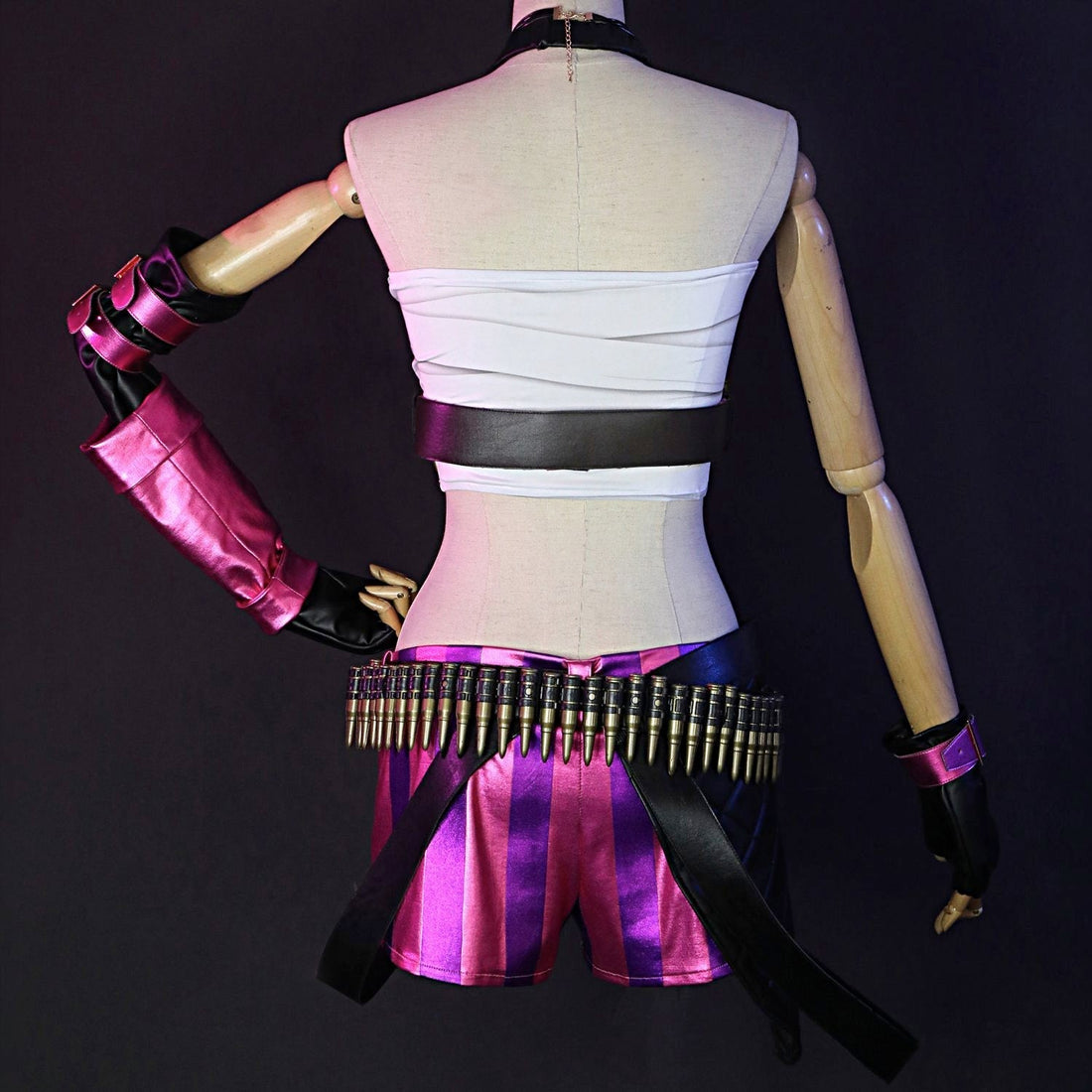 [ylevol] Game LOL Loose Cannon Jinx Top Level Cosplay Costumes