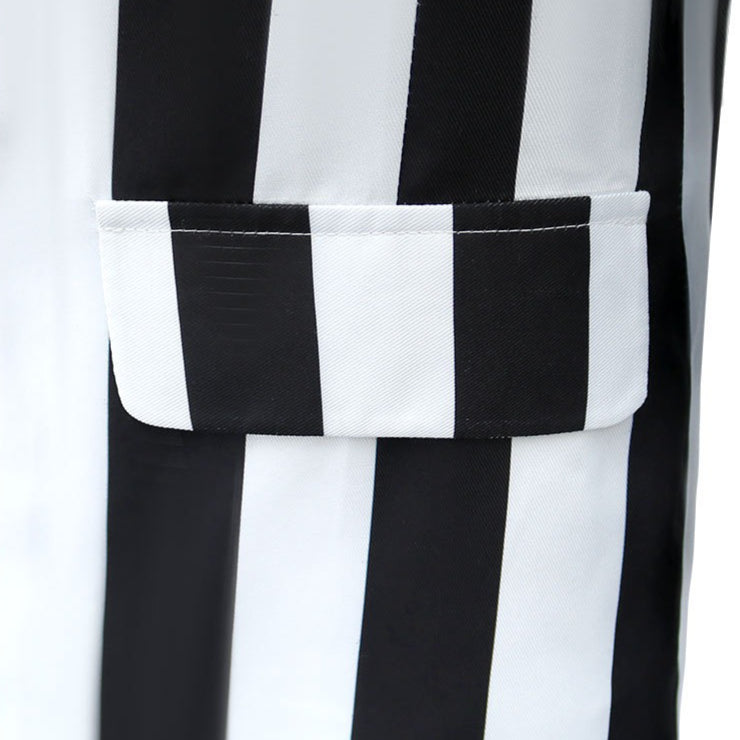 [ylevol] Beetle Juice Michael Keaton Stripe Suit Halloween Cosplay Costumes