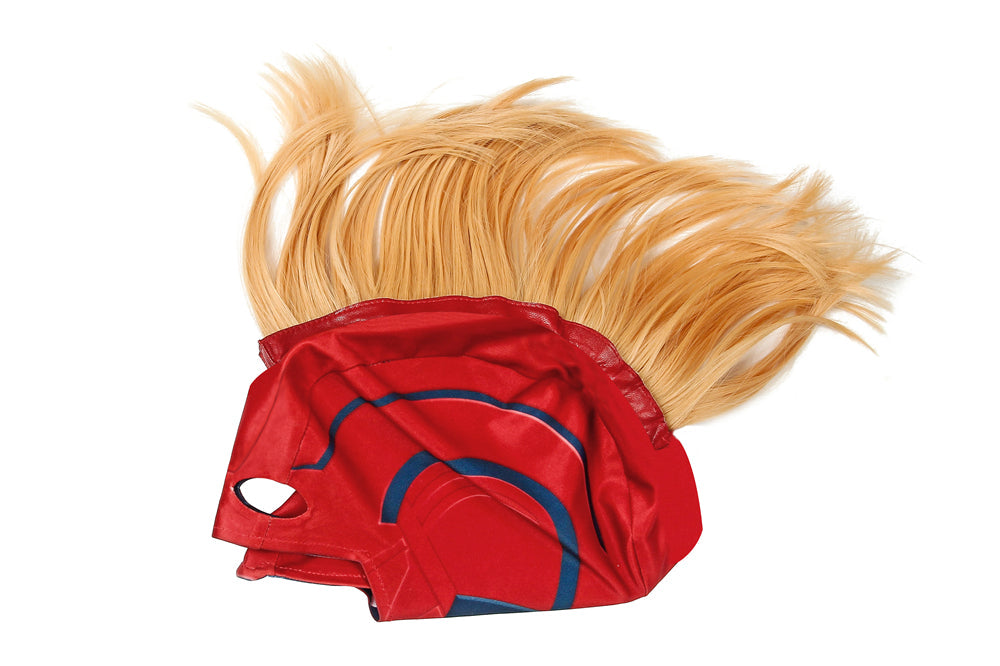 [ylevol] Captain Marvel Carol Danvers Female Jumpsuit with Headgear Costumes