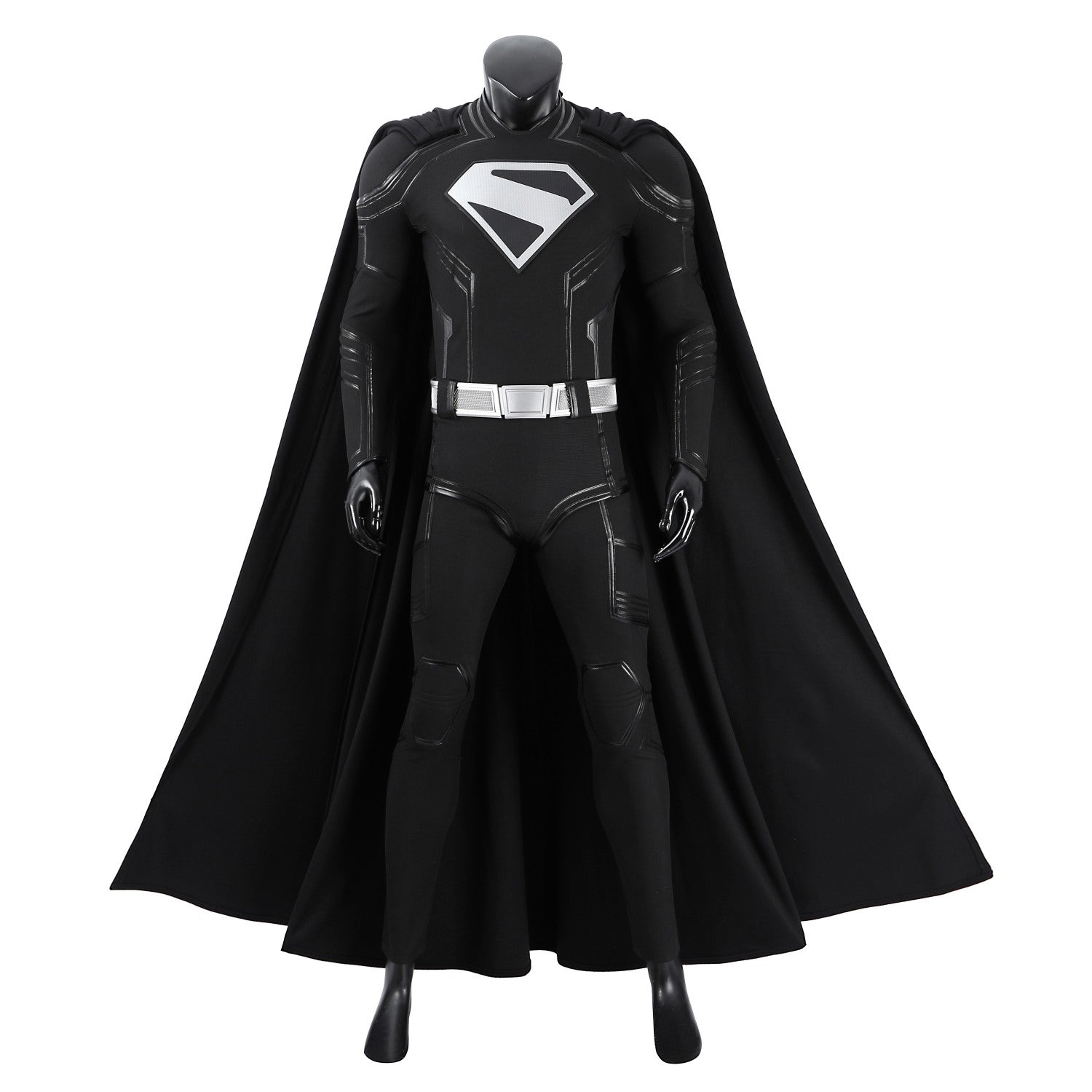 [ylevol] Superman Legacy Clark Kent Black Suit Top Cosplay Costumes