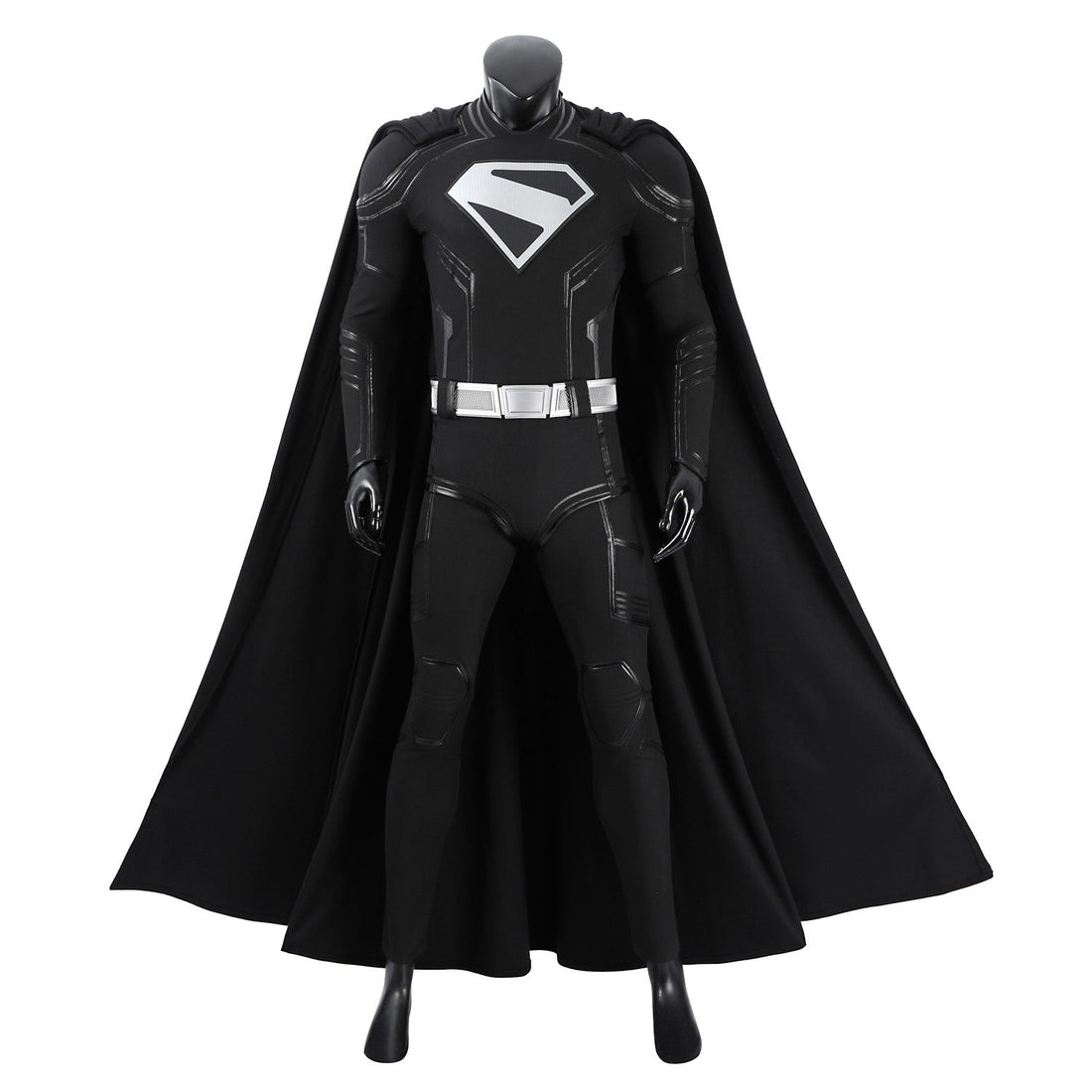 [ylevol] Superman Legacy Clark Kent Black Suit Top Cosplay Costumes