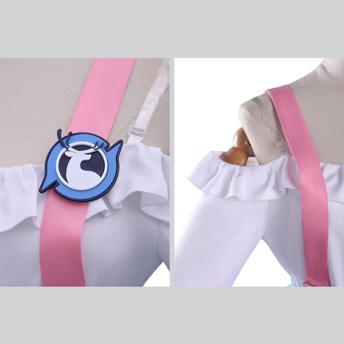 Game Honor of Kings X Luckin Yao Deerie Full Set Cosplay Costumes
