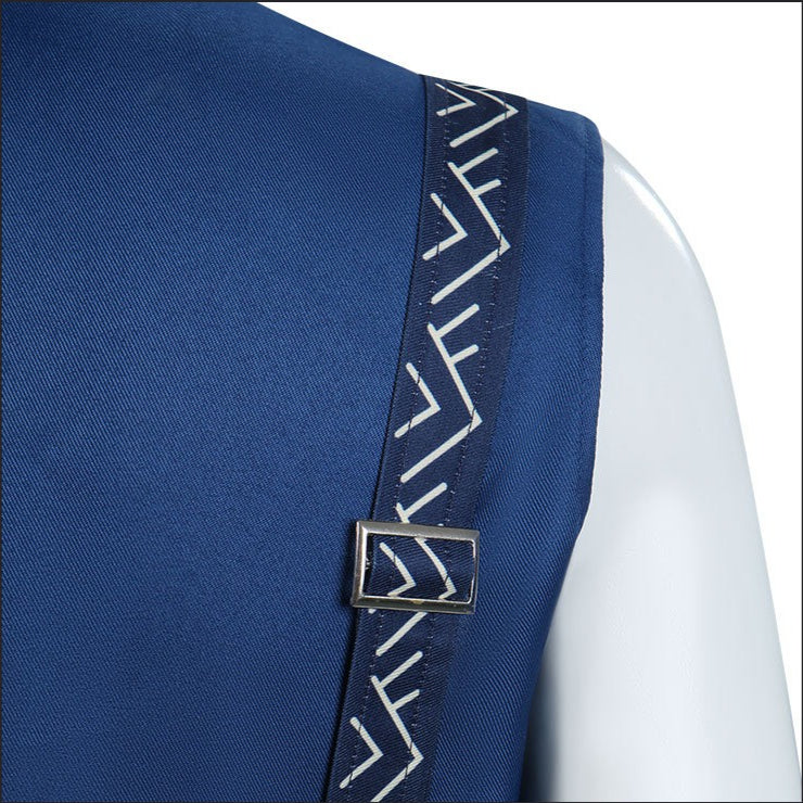 [ylevol] Wicked: For Good Prince Fiyero Navy Blue Suit Cosplay Costumes