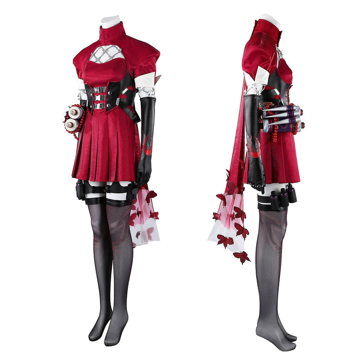 [ylevol] Marvel Rivals Psylocke Blood Kariudo Skin Full Set Cosplay Costumes