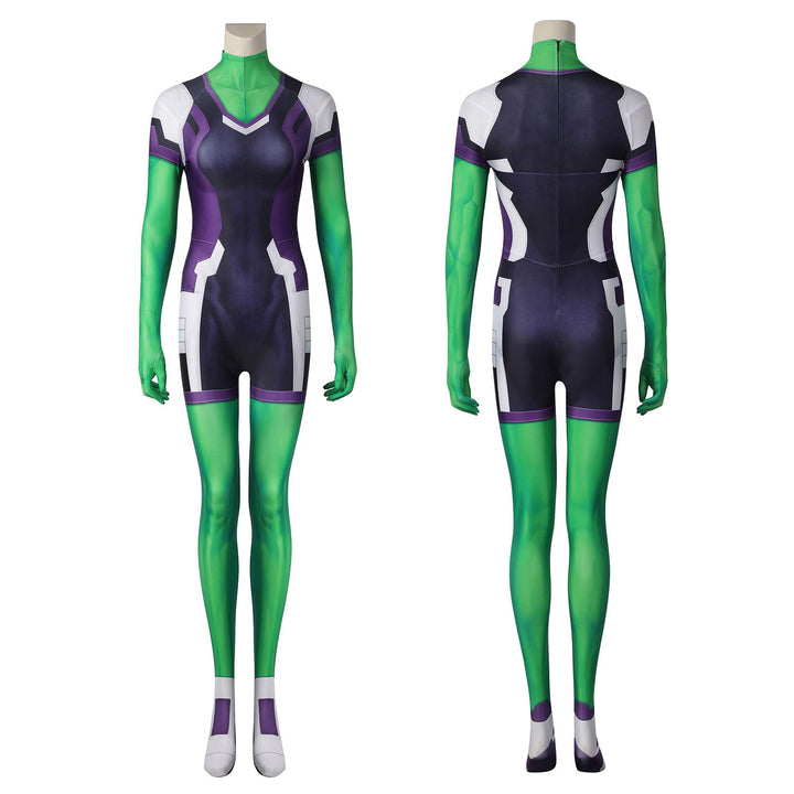 [ylevol] She-Hulk Attorney at Law Female Jumpsuit Cosplay Costumes