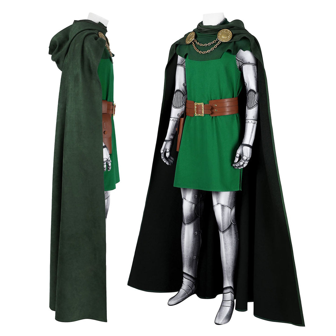 [ylevol] Fantastic Four Doctor Doom Battle Suit Simplified Cosplay Costumes