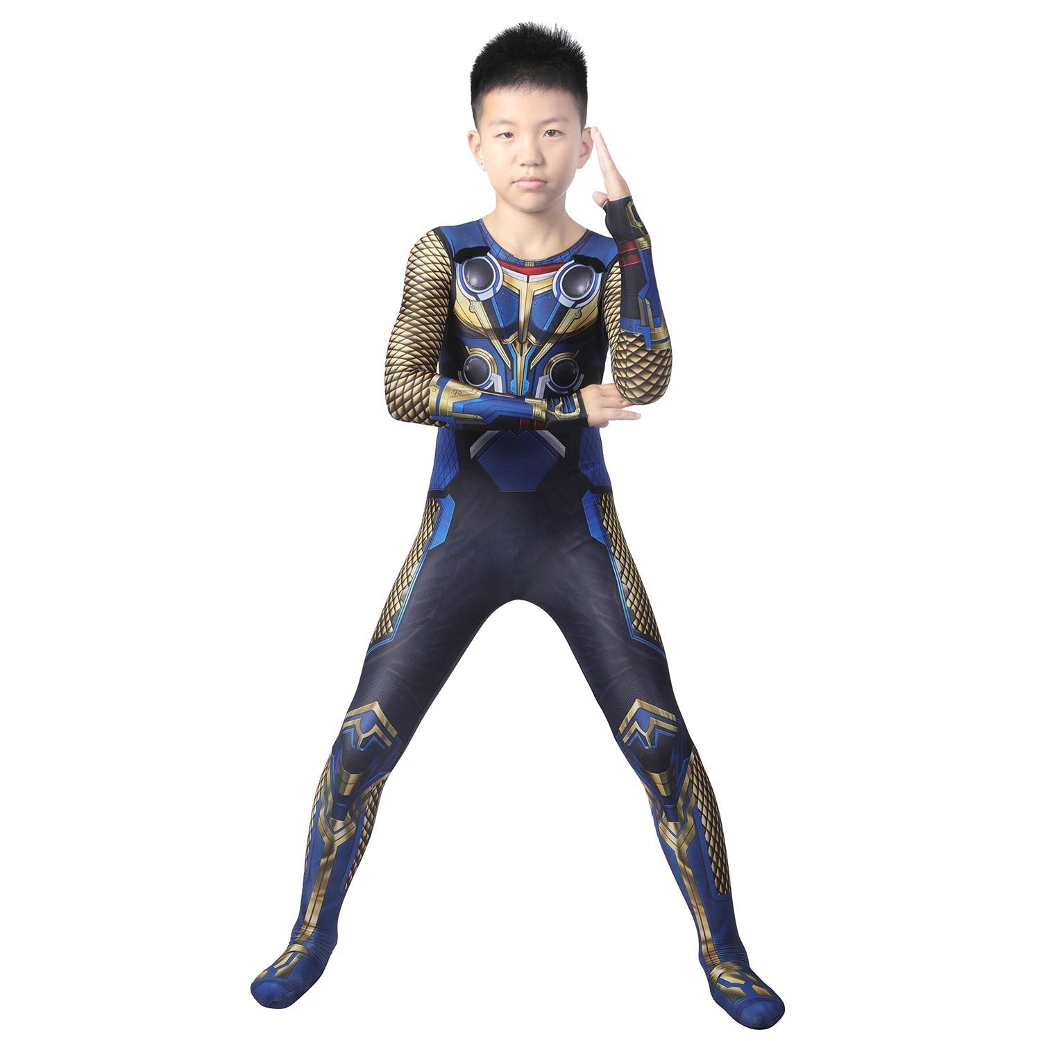 [ylevol] Thor 4 Love and Thunder Kids Jumpsuit with Cloak Cosplay Costumes