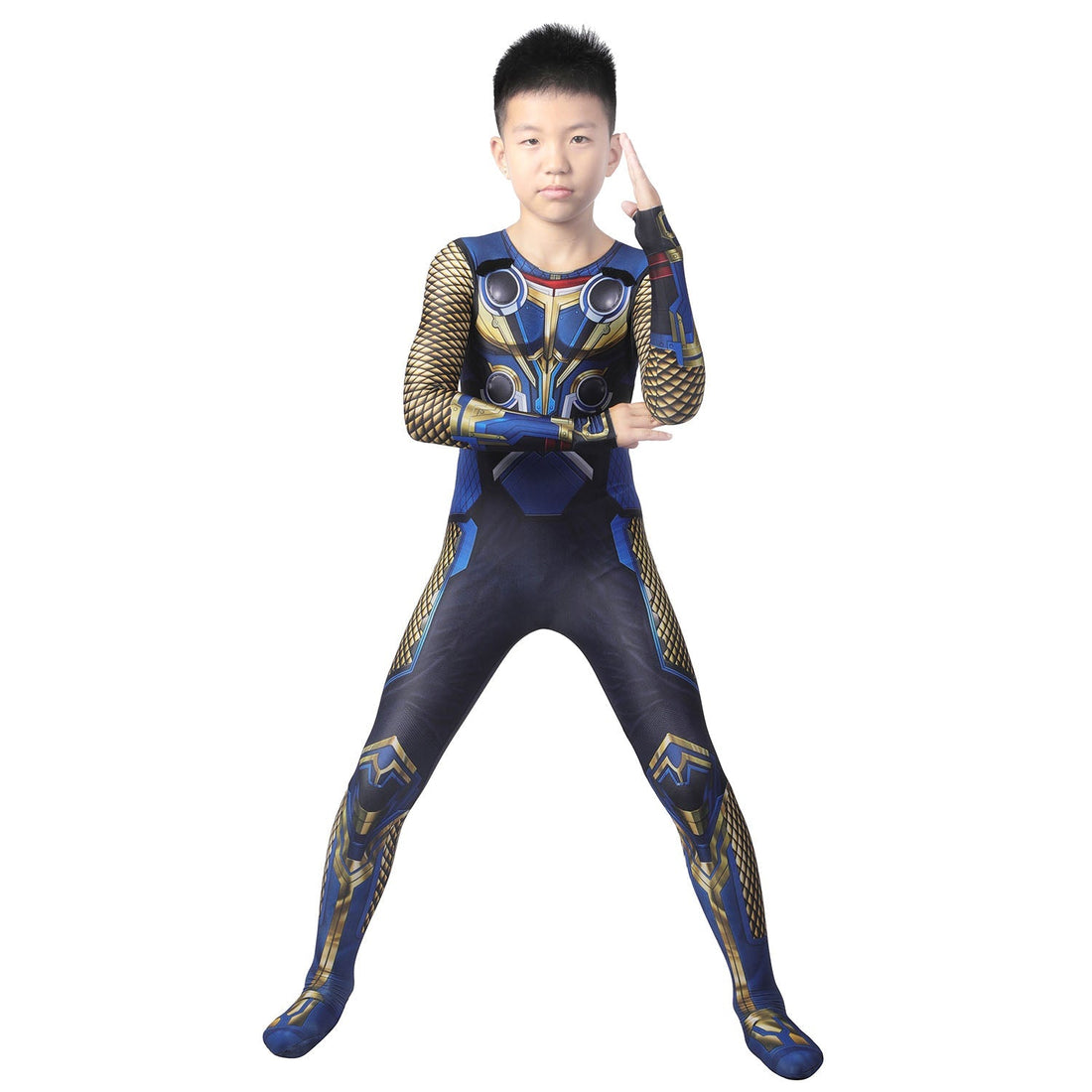 [ylevol] Thor 4 Love and Thunder Kids Jumpsuit with Cloak Cosplay Costumes