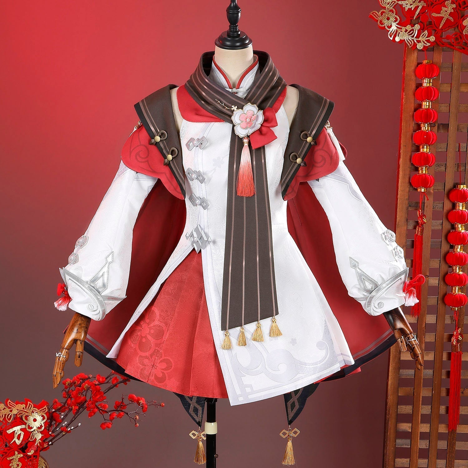 [ylevol] Game Genshin Impact Hu Tao Lantern Rite Suit Cosplay Costumes
