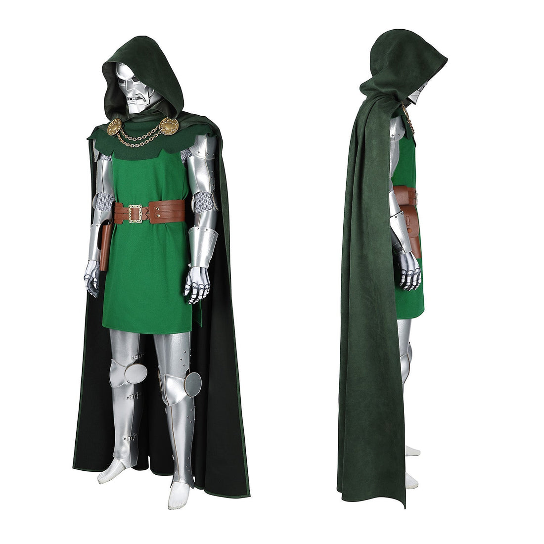 [ylevol] Fantastic Four Doctor Doom Battle Suit Full Set Top Cosplay Costumes