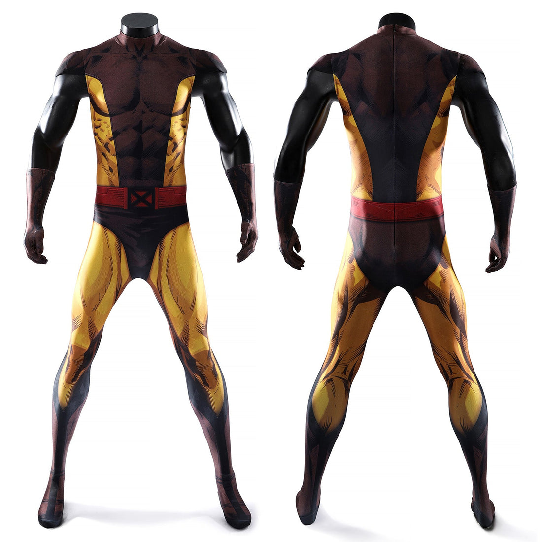[ylevol] X-Men '97 Wolverine The Brown Suit Jumpsuit Helmet Cosplay Costumes