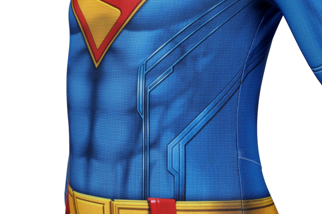 [ylevol] Superman Legacy Clark Kent Kids Jumpsuit Cosplay Costumes