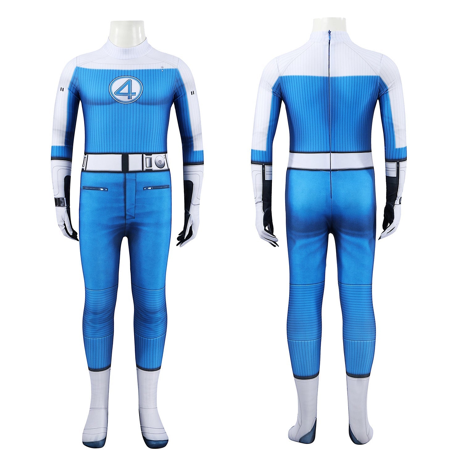 [ylevol] Fantastic Four First Steps Human Torch Johnny Storm Kids Jumpsuit