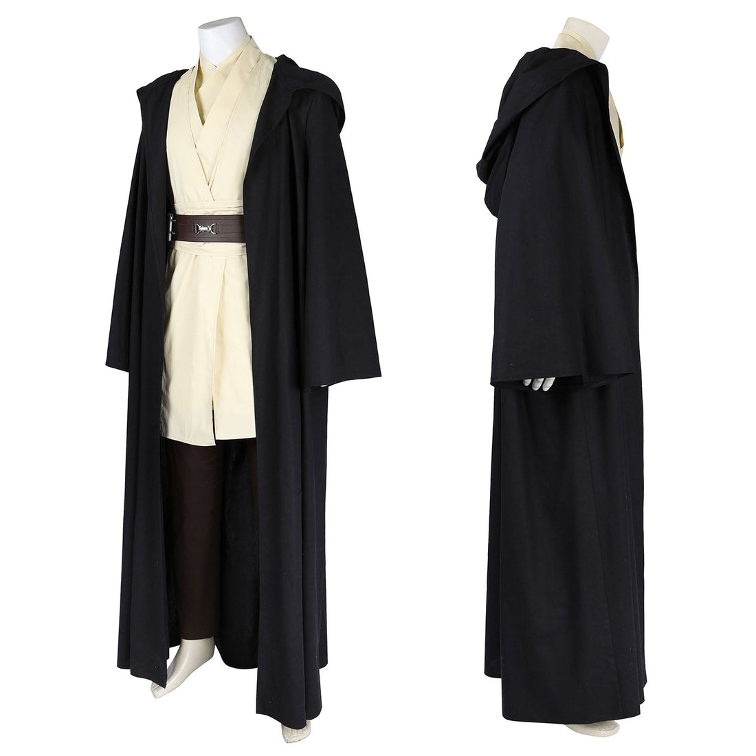 [ylevol] Star Wars Episode I The Phantom Menace Qui-Gon Jinn Cosplay Costumes