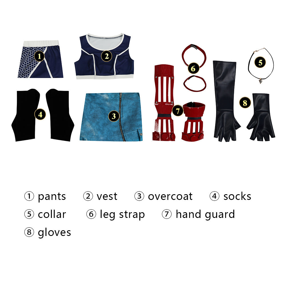 [ylevol] Street Fighter 6 Cammy Female Leather Cosplay Costumes