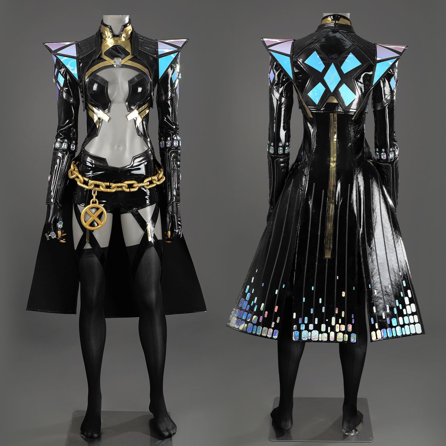 [ylevol] Marvel Rivals White Queen EMMA FROST X-REVOLUTION Top Cosplay Costumes