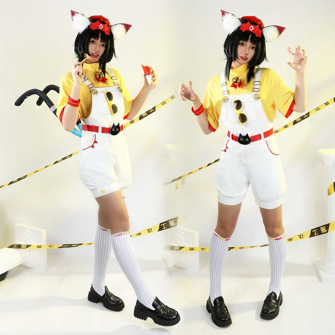 [ylevol] Zenless Zone Zero X Mcdonald Nekomiya Mana Cosplay Costumes