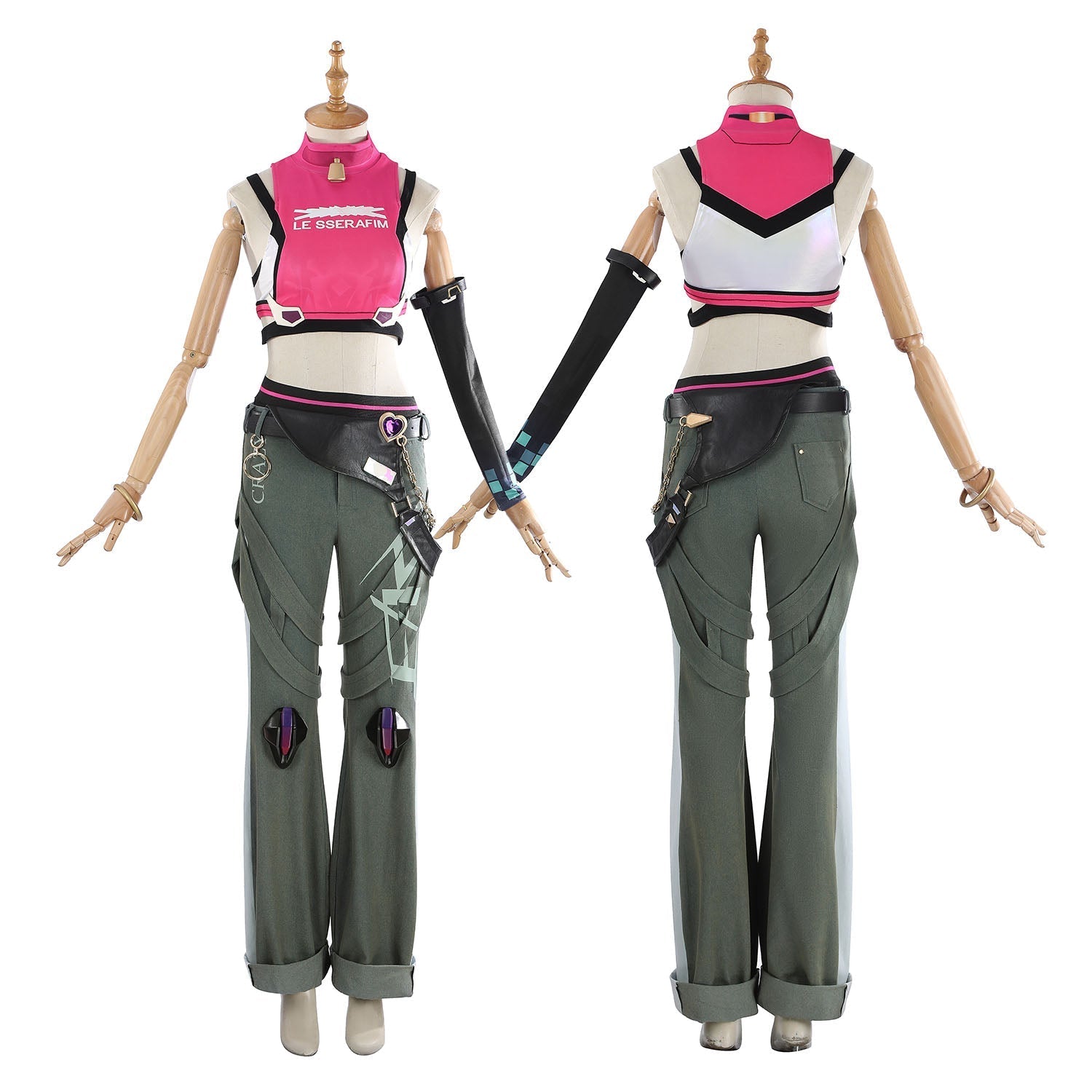 [ylevol] Overwatch 2 Juno X LE SSERAFIM FEARLESS Female Cosplay Costumes