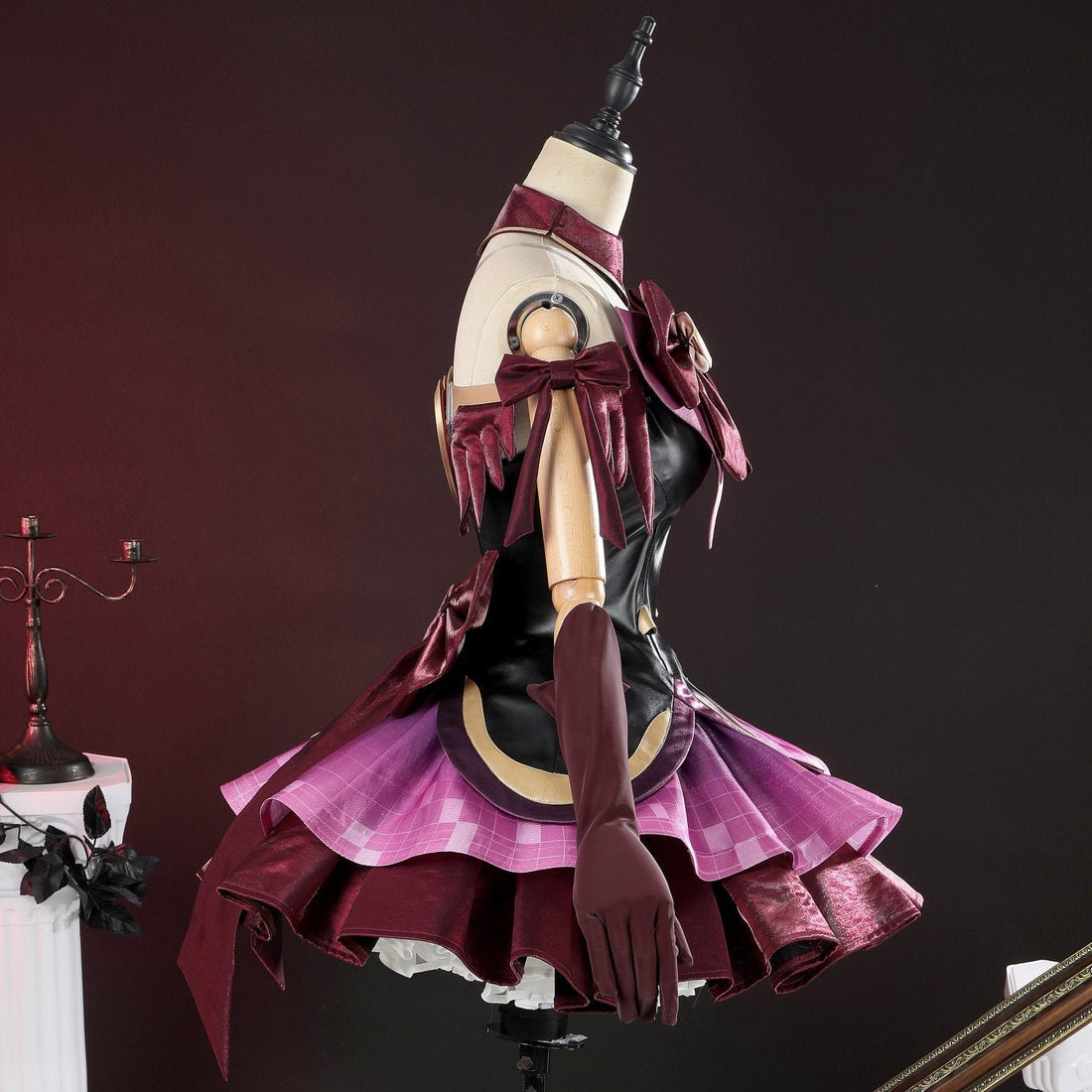 [ylevol] Overwatch 2 Magical Girl Juno Red Black Full Set Cosplay Costumes